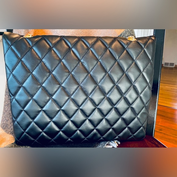 Shoulder Bag Fashion Plaid Leather Crossbody Bags Large Envelope Handbag Purses - Picture 7 of 9